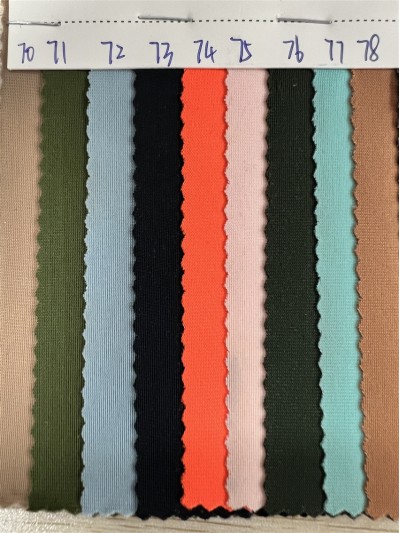 DG-BT  再生滌綸啞光萊卡  成分：：82%再生滌  18%氨綸  克重：180g/㎡ 幅寬：150CM 細節-7